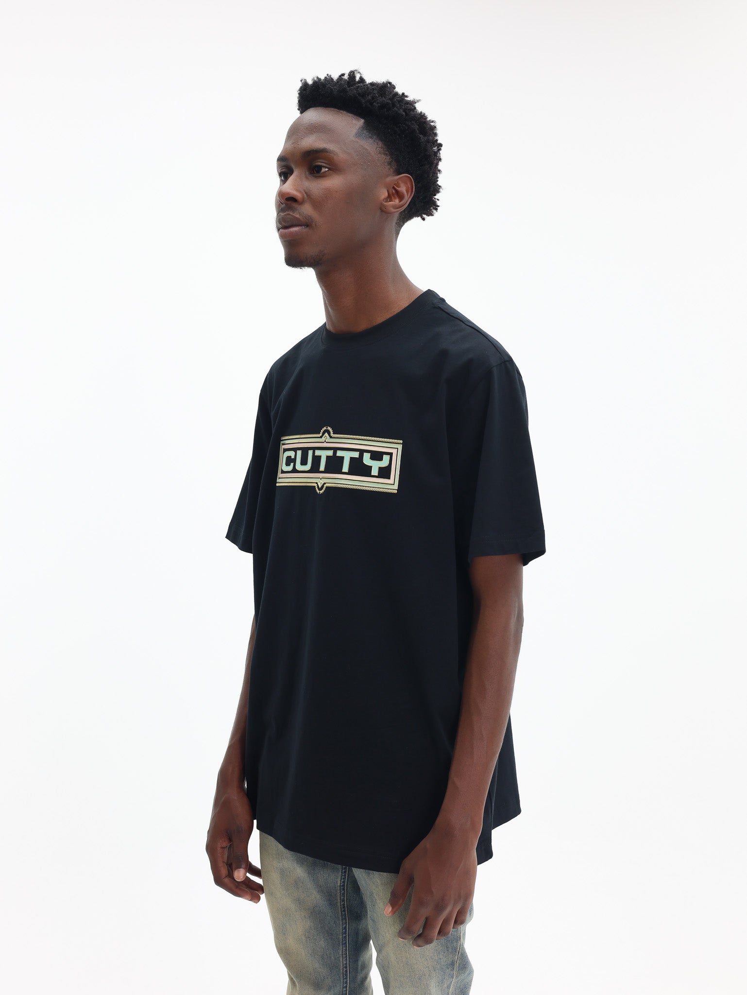 Cutty T-Shirt Logo Black